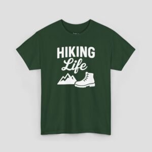Hiking Life Tee - Perfect for Outdoor Adventures, Gift for Hikers, Casual Wear, Nature Lover's Shirt, Summer Outing Essential