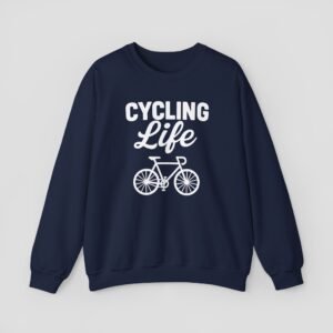 Cycling Life Crewneck Sweatshirt for Sporty Vibes, Unisex Athletic Top, Cycling Gift, Casual Wear, Outdoor Adventure Top, Bike [...]